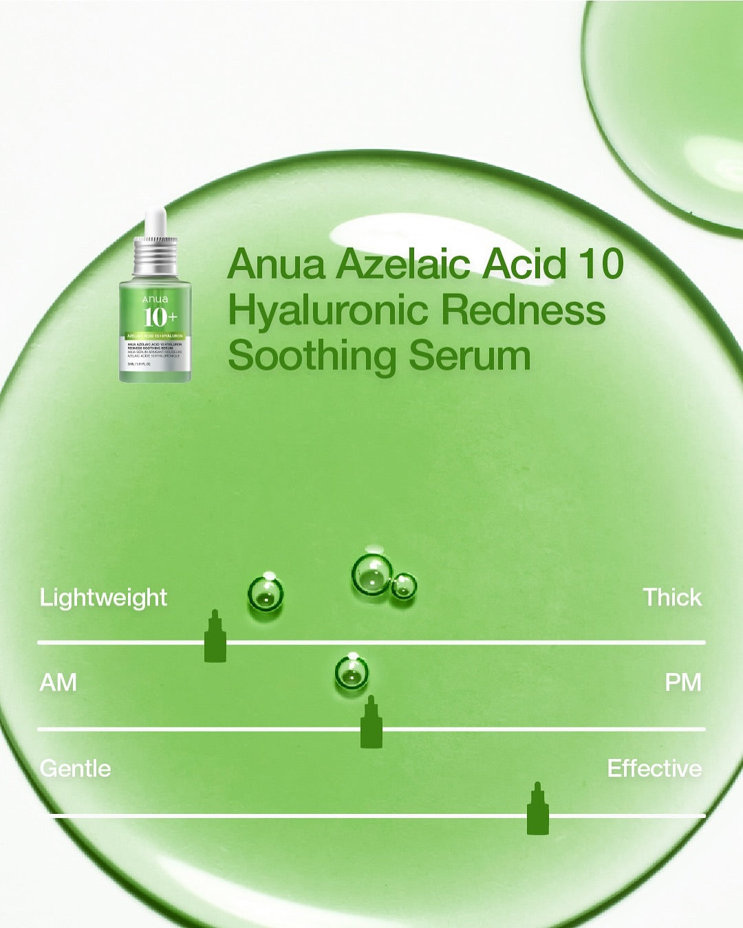 Anua - Azelaic Acid 10 Hyaluron Redness Soothing Serum 30ml