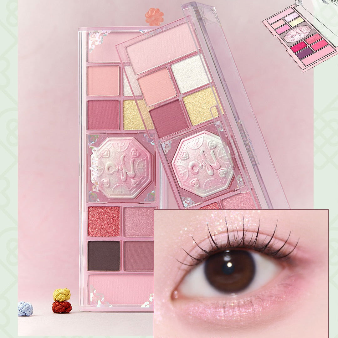 Peripera x Princess Hours - All Take Mood Like Palette 06 Imperial Pink