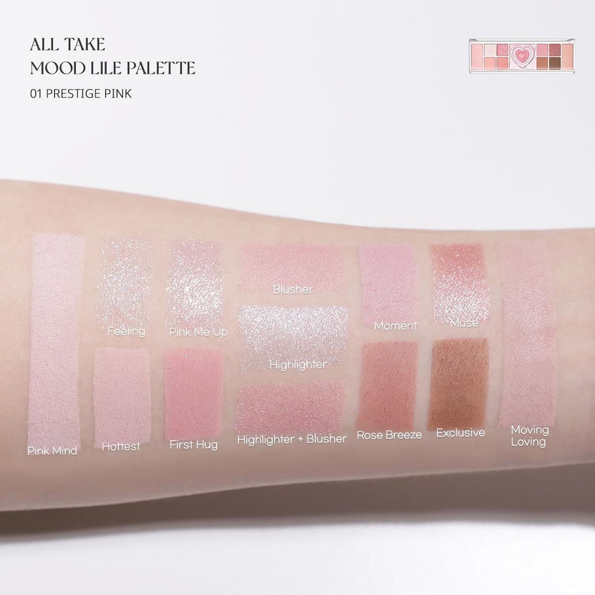 Peripera - All Take Mood Like Palette