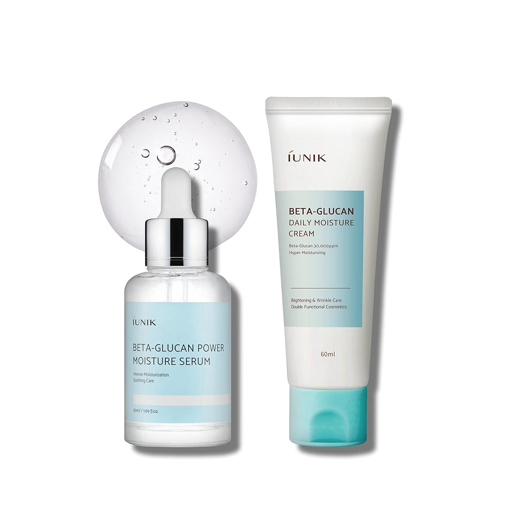 IUNIK - Set Beta Glucan Serum y Crema