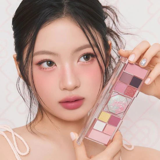 Peripera x Princess Hours - All Take Mood Like Palette 06 Imperial Pink