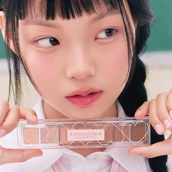 Peripera - All Take Mood Palette - 09 Oh My, Handful Peach