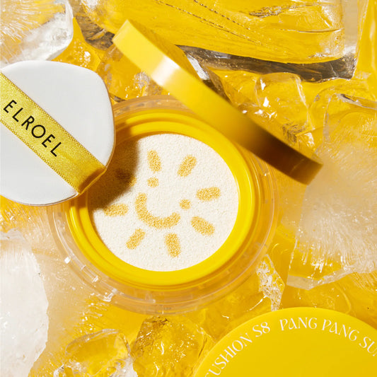 ELROEL - Pang pang Yellow Big Sun Cushion