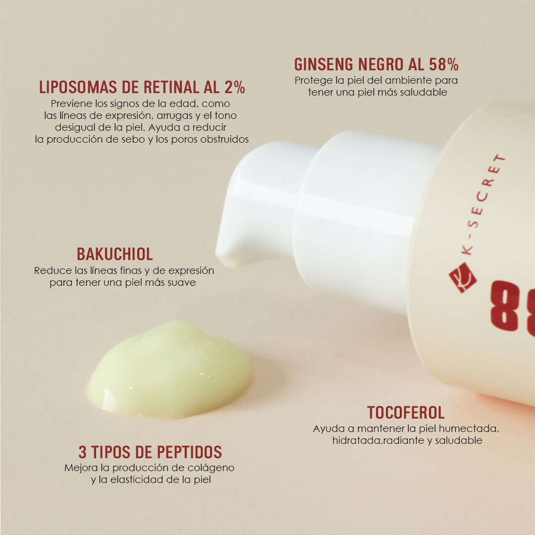 KSECRET - SEOUL 1988 Serum : Retinal Liposome 2% + Black Ginseng