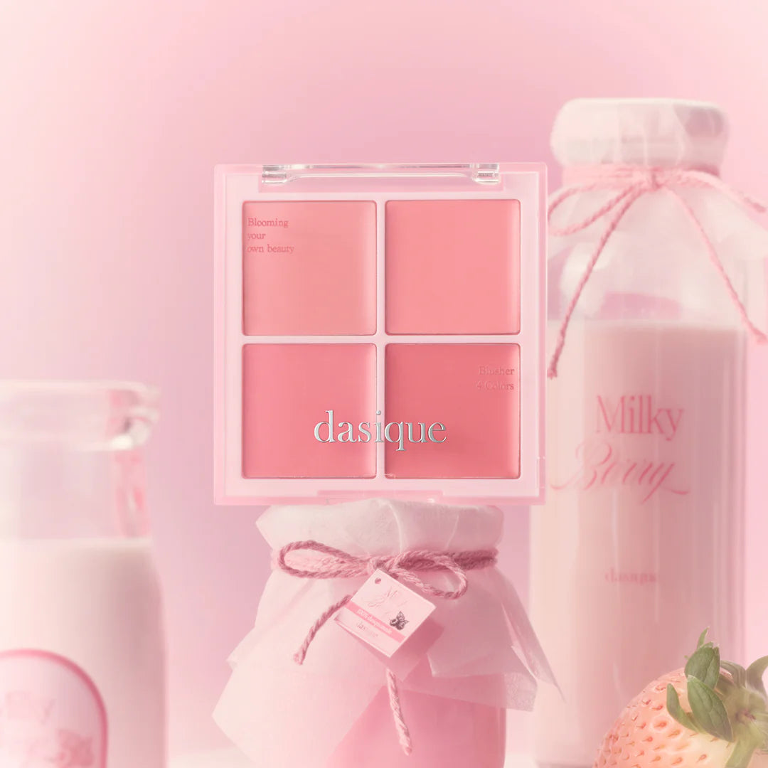 dasique - Blending Mood Cheek - 19 Milky Berry (+Puff)