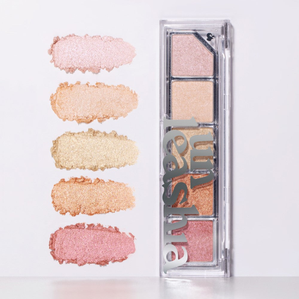 Unleashia - Mood Shower Face Palette Highlighter Version