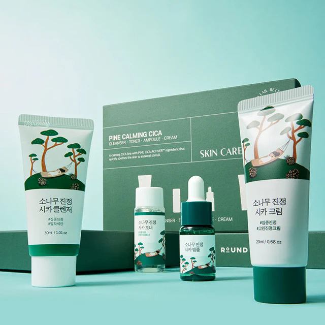 Round Lab - Pine Calming Cica Trial Kit