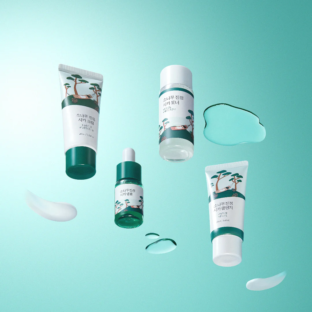 Round Lab - Pine Calming Cica Trial Kit