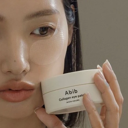 Abib - Collagen Eye Patch Jericho Rose Jelly | Parches con Colágeno y Niacinamida