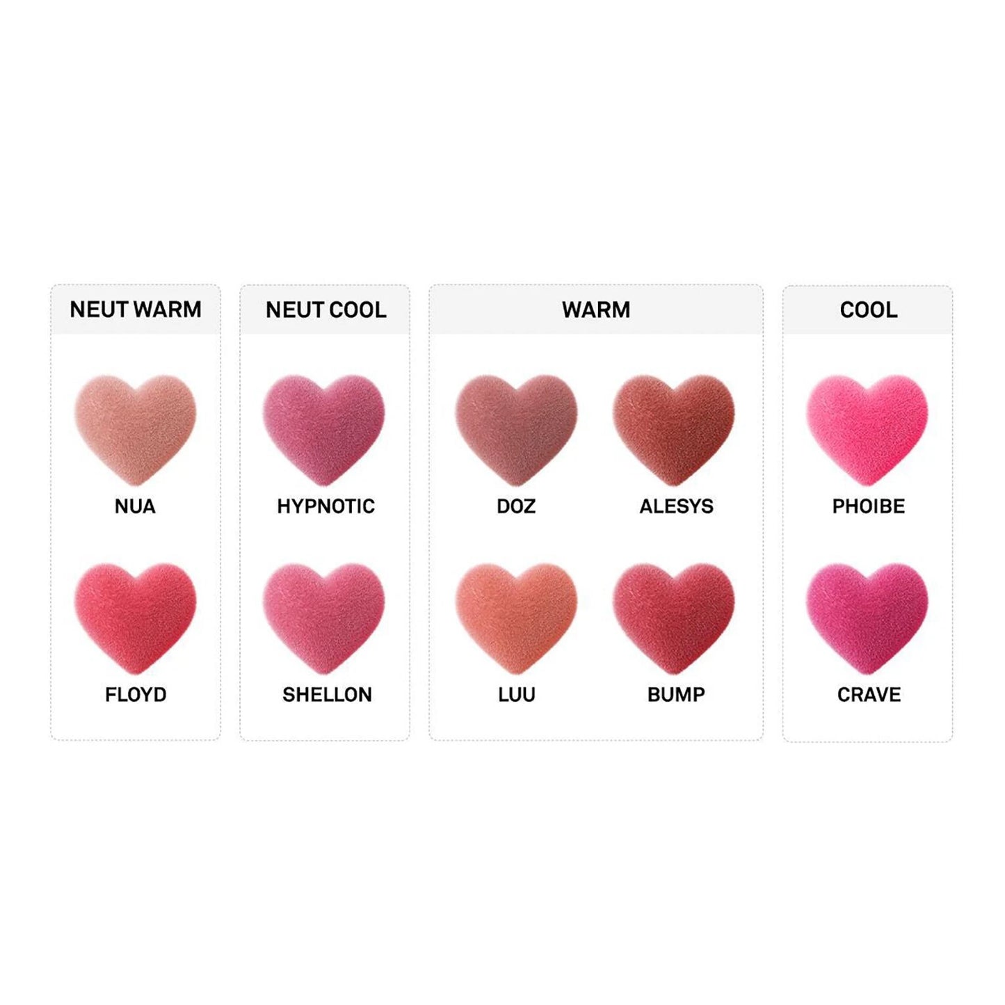 NAMING - Blurry Heart Lip Tint