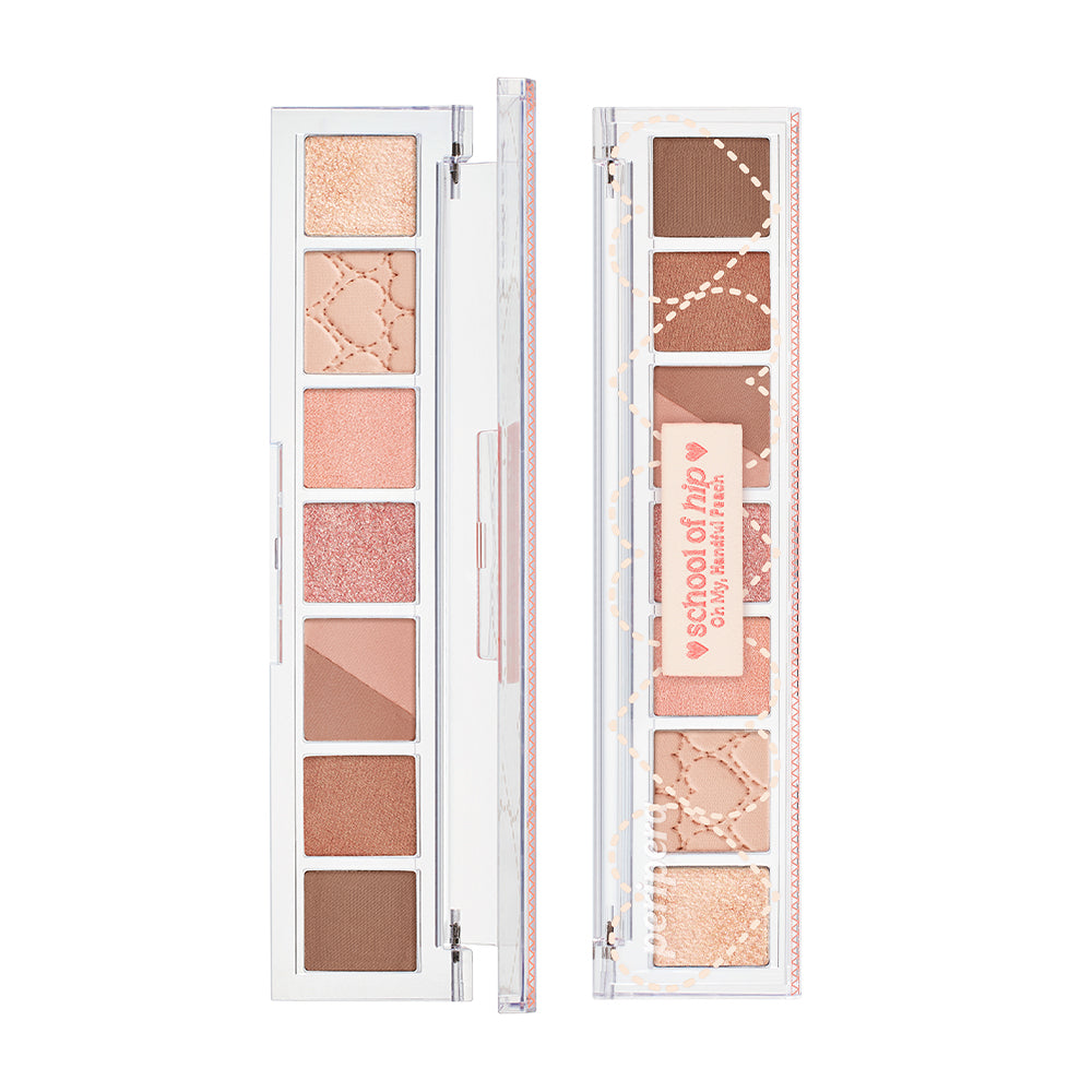 Peripera - All Take Mood Palette - 09 Oh My, Handful Peach