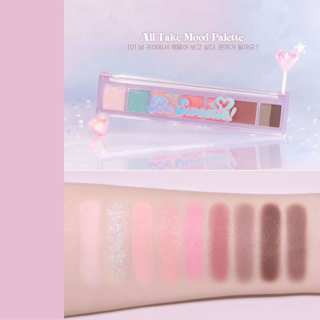 Peripera - All Take Mood Like Palette - 101 Be Sweetie (Edición Limitada)