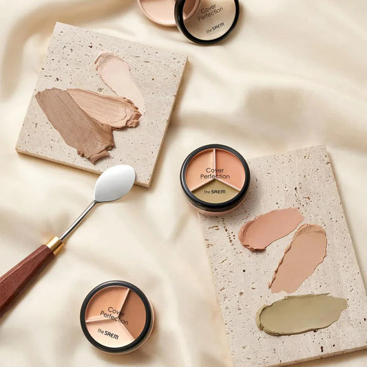 The Saem - Cover Perfection Triple Pot Concealer
