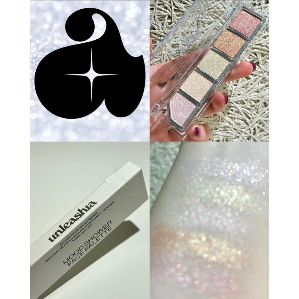 Unleashia - Mood Shower Face Palette Highlighter Version