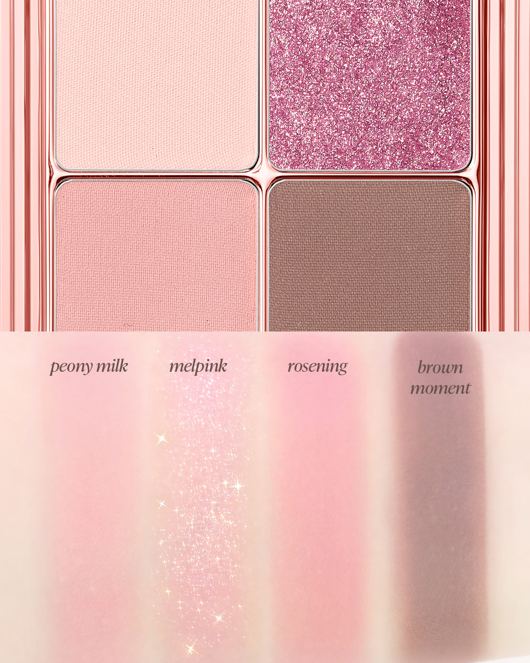 BANILA CO - Mood On Eye Palette + Set Brochas