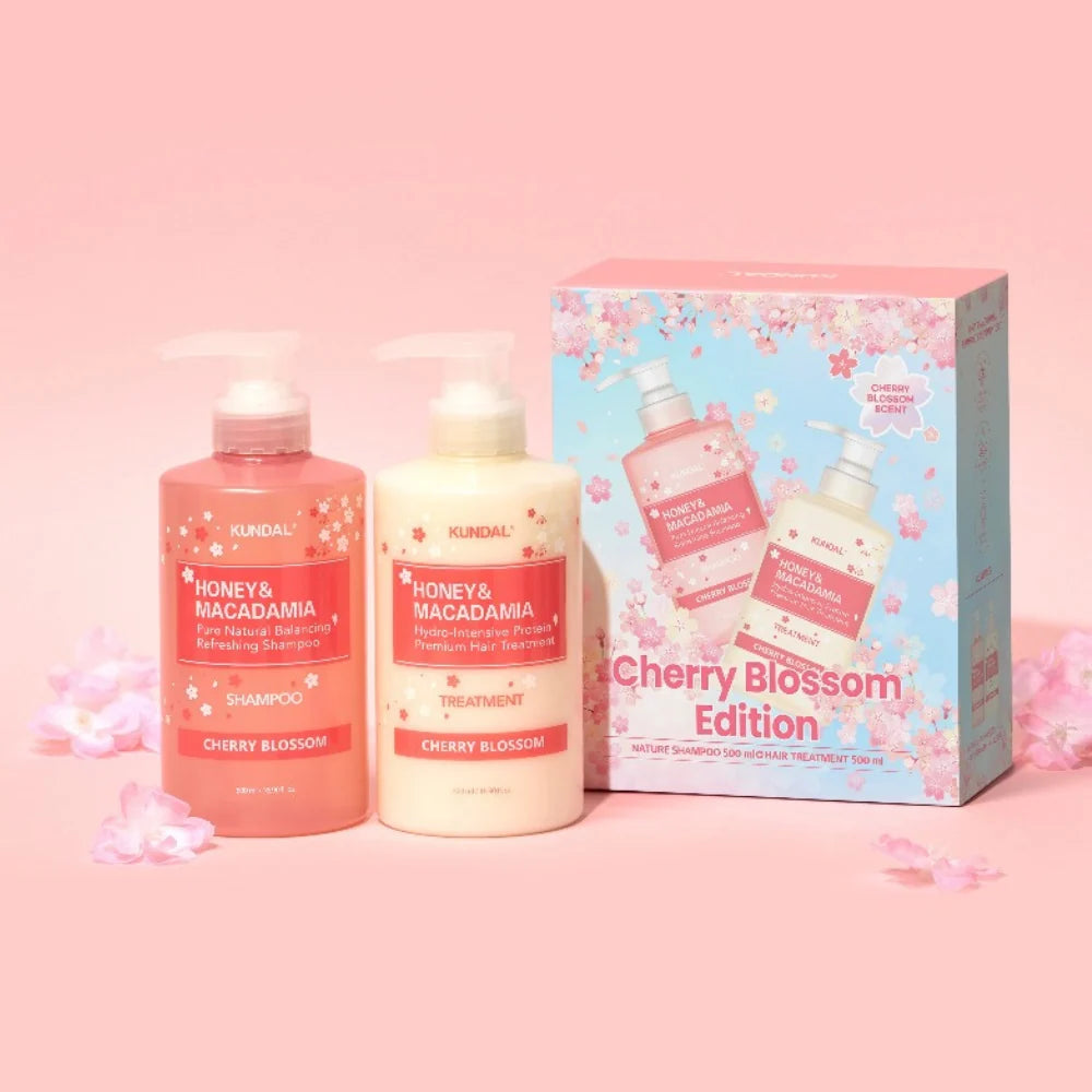 KUNDAL - Set de Shampoo + Acondicionador Cherry Blossom