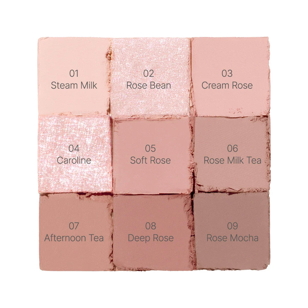 dasique - #27 Rose Milk Tea Palette