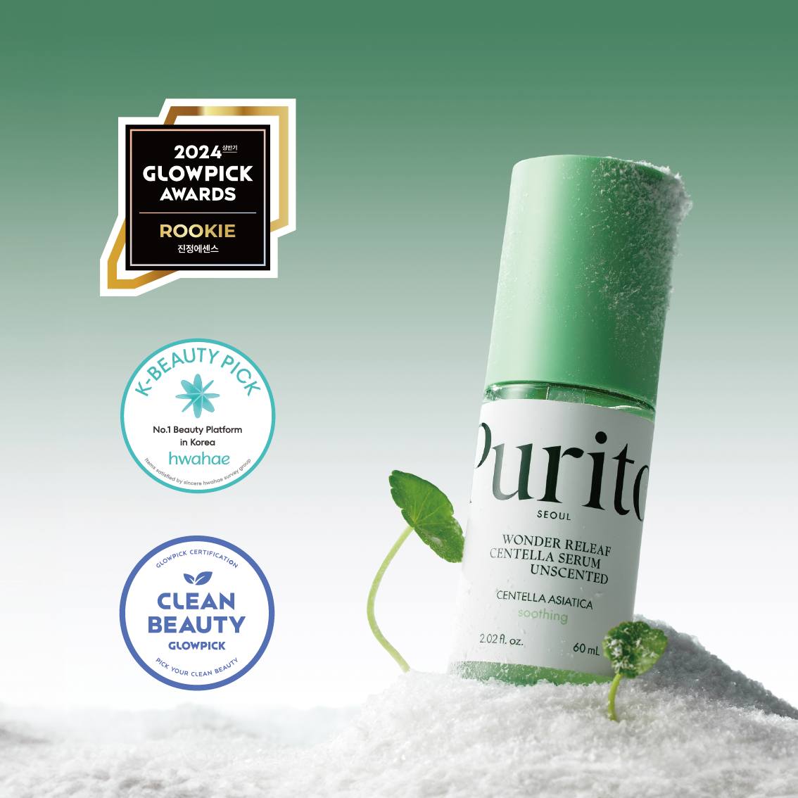 Purito Seoul - Wonder Releaf Centella Serum Unscented [60ml]