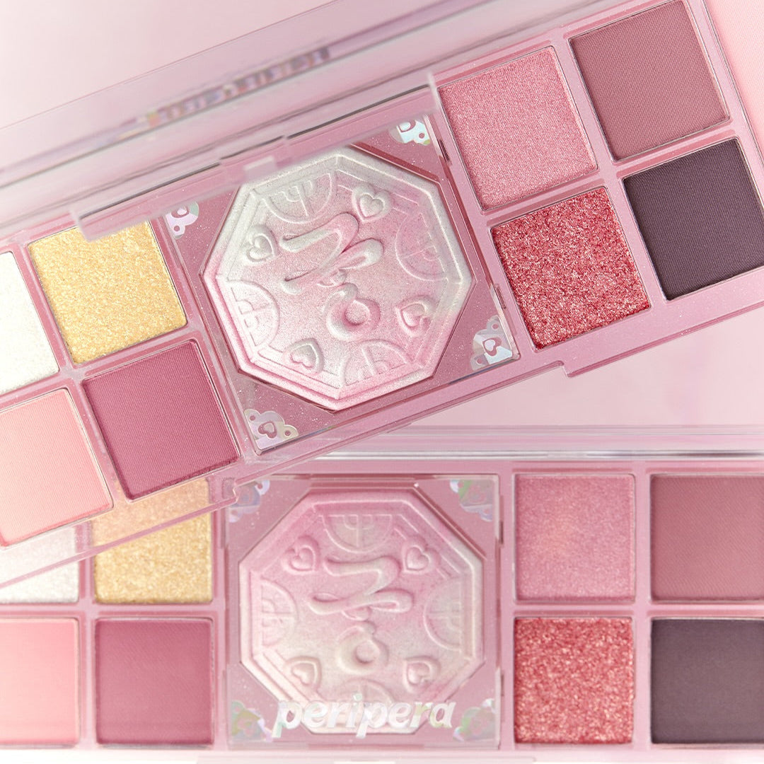 Peripera x Princess Hours - All Take Mood Like Palette 06 Imperial Pink