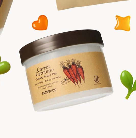 SKINFOOD - Carrot Carotene Calming Water Pad Mini [30 pads]