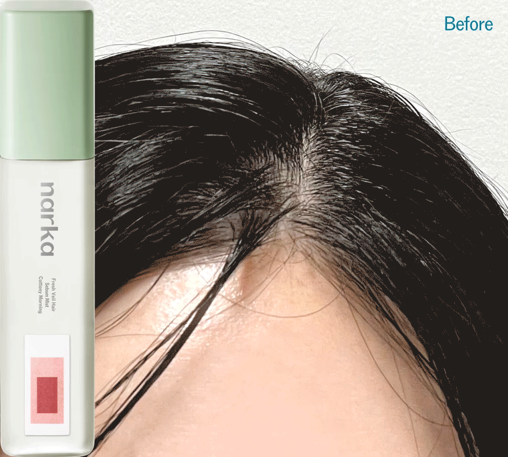 narka - Fresh Veil Hair Sebum Mist / Bruma Capilar Antisebo