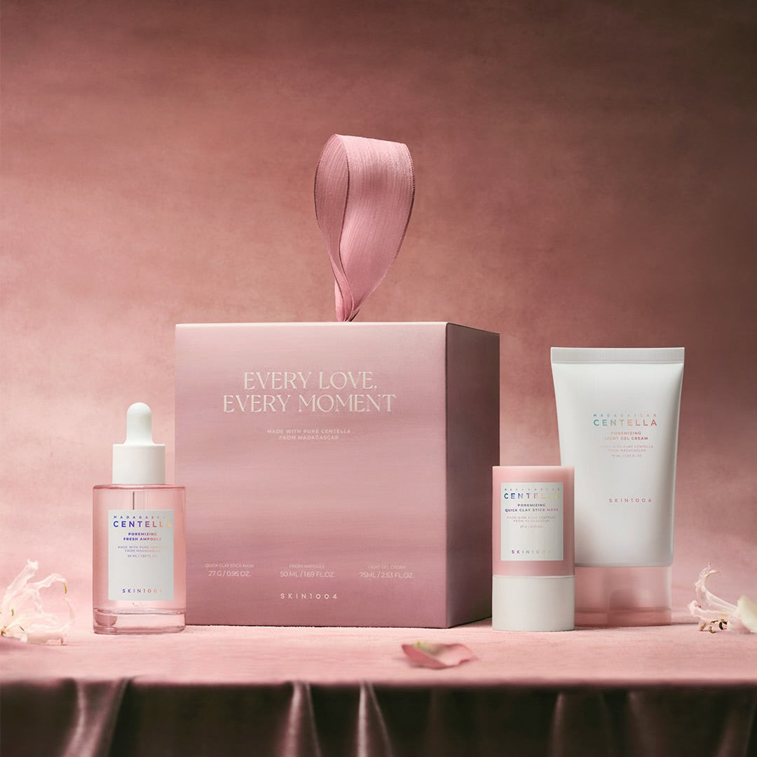 SKIN1004 -  Poremizing 3-Step Pore Care Set / Rutina para Poros & Textura