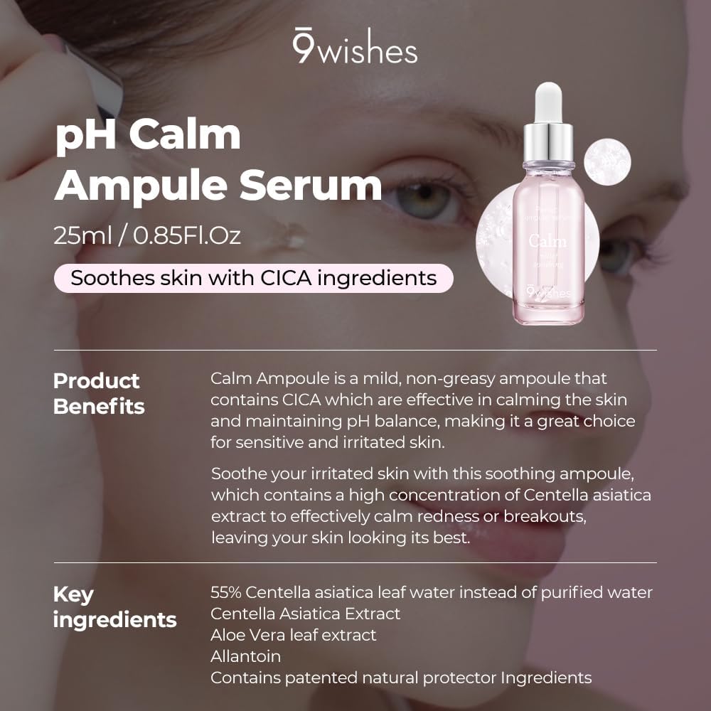 9Wishes - Calm Ampule Serum