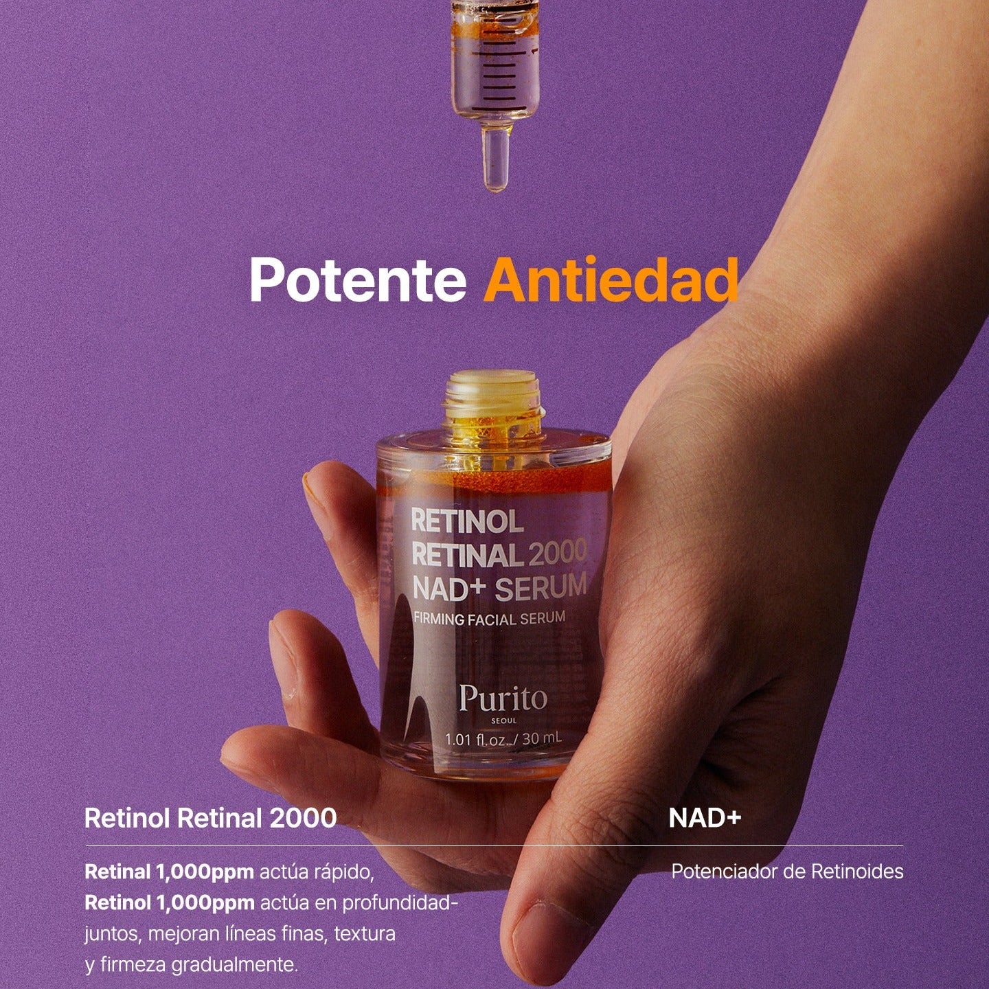 Purito Seoul - Retinol Retinal 2000 NAD+ Serum