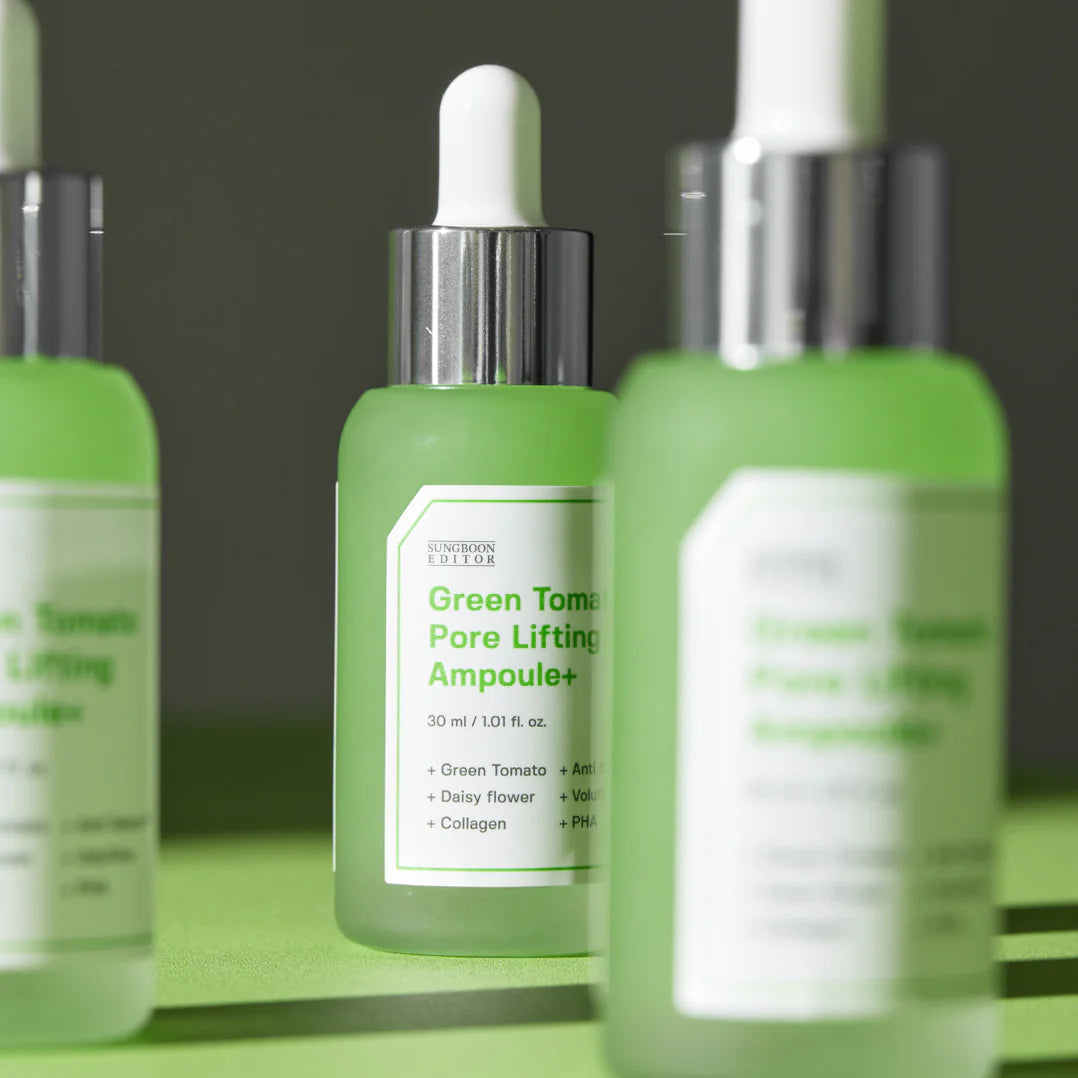 SUNGBOON EDITOR - Green Tomato Pore Lifting Ampoule+ [30ml]