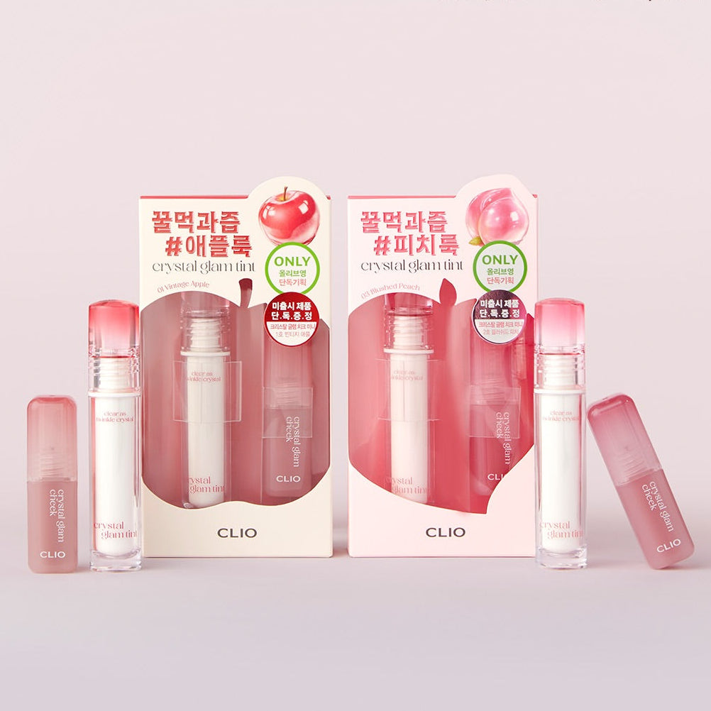 CLIO - Set Tinta Crystal Glam + Rubor