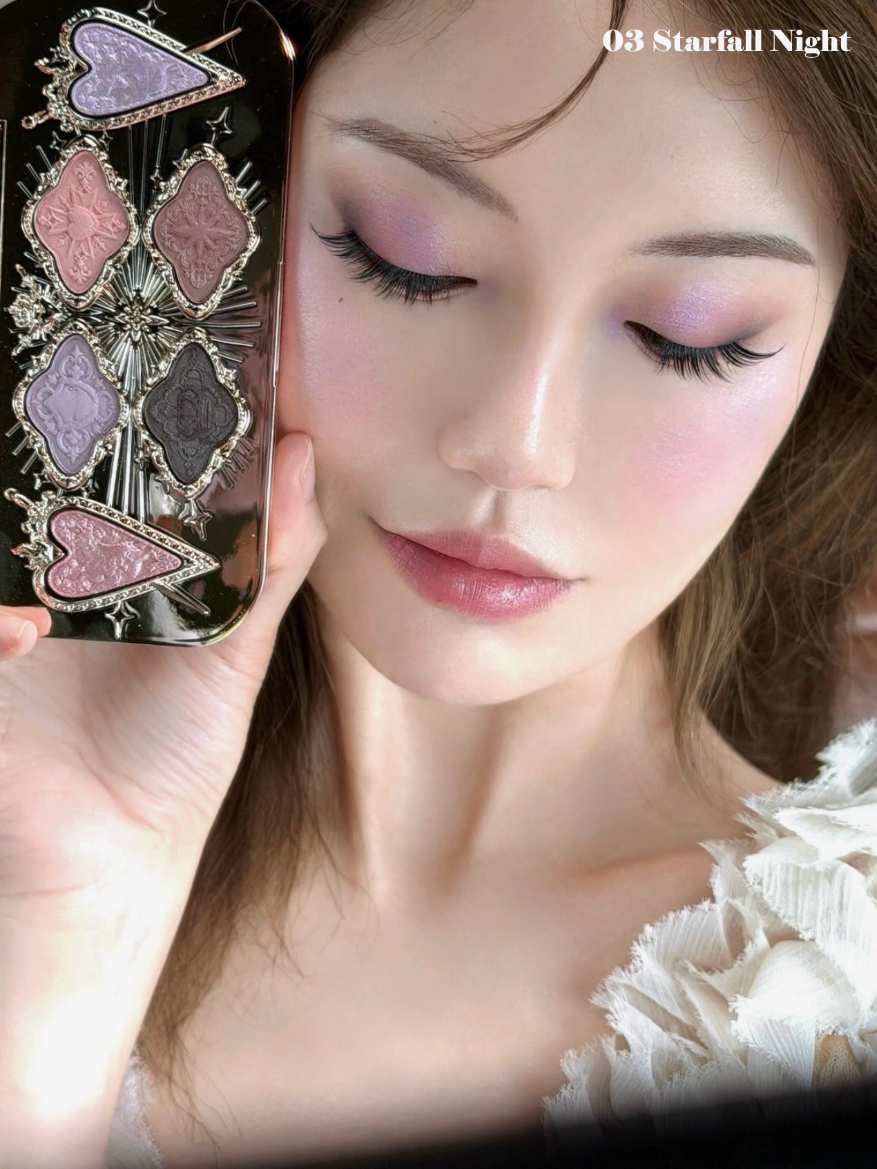 Flowerknows - Knight Unicorn 6-Color Satin Makeup Palette