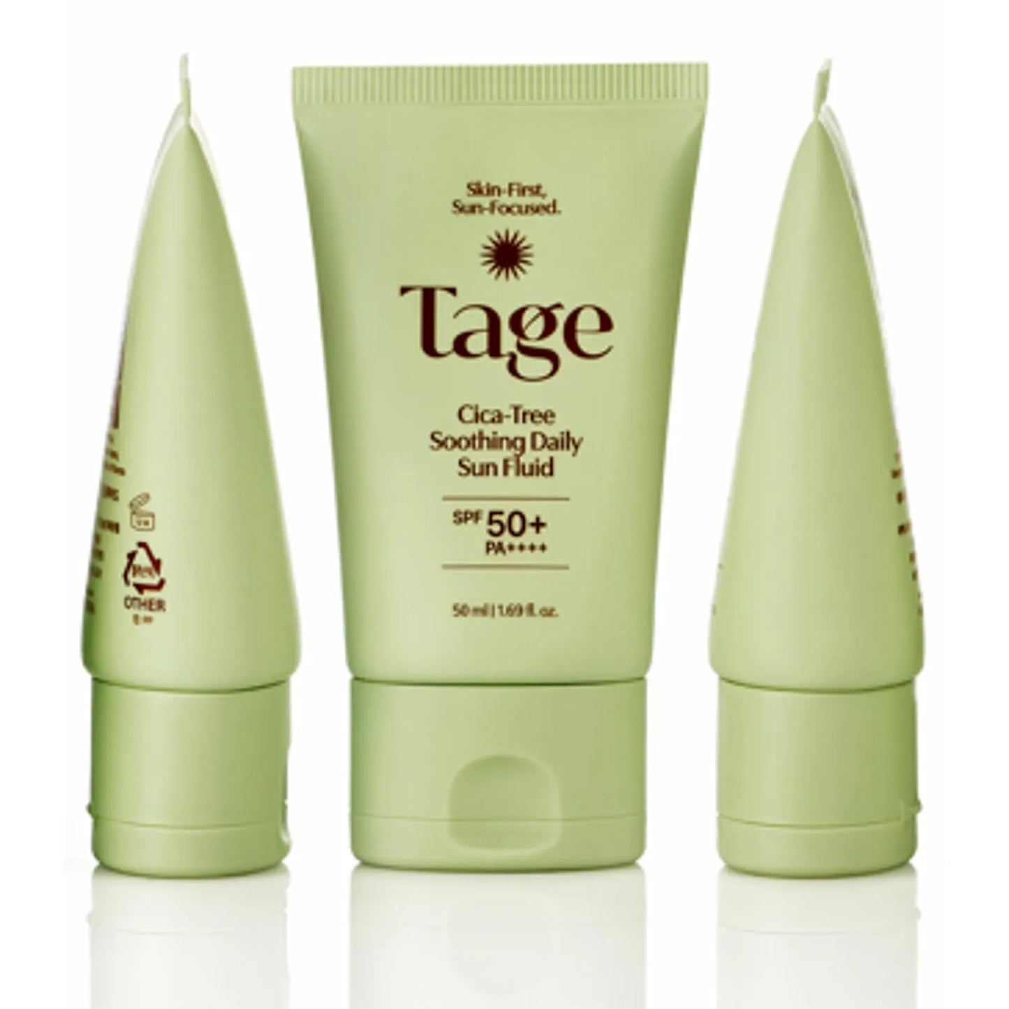 Tage - Cica-Tree Soothing Daily Sun Fluid SPF 50+ PA++++