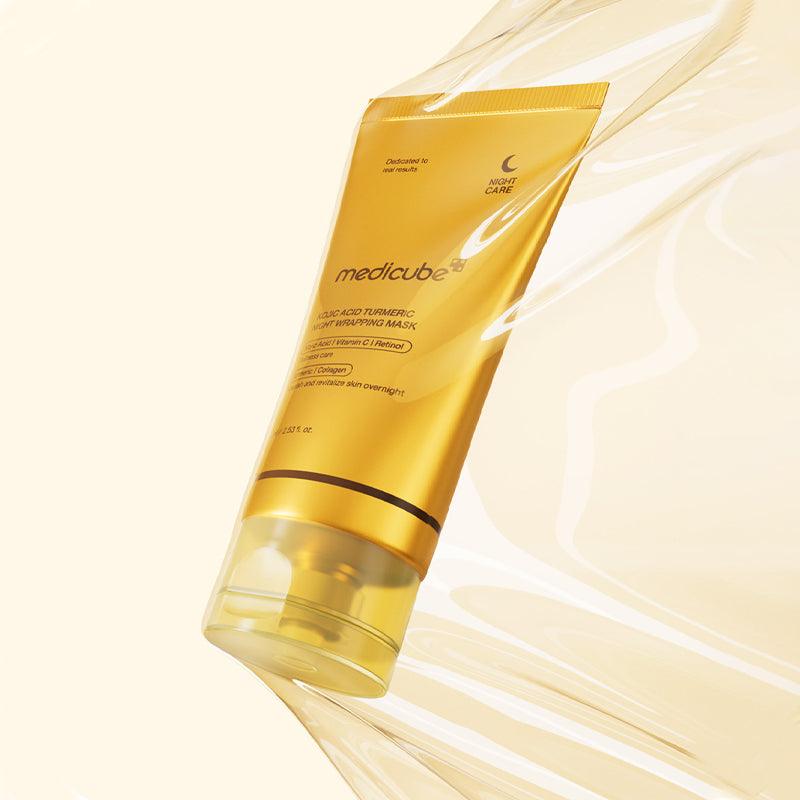 MEDICUBE - Kojic Acid Turmeric Night Wrapping Mask [75ml]