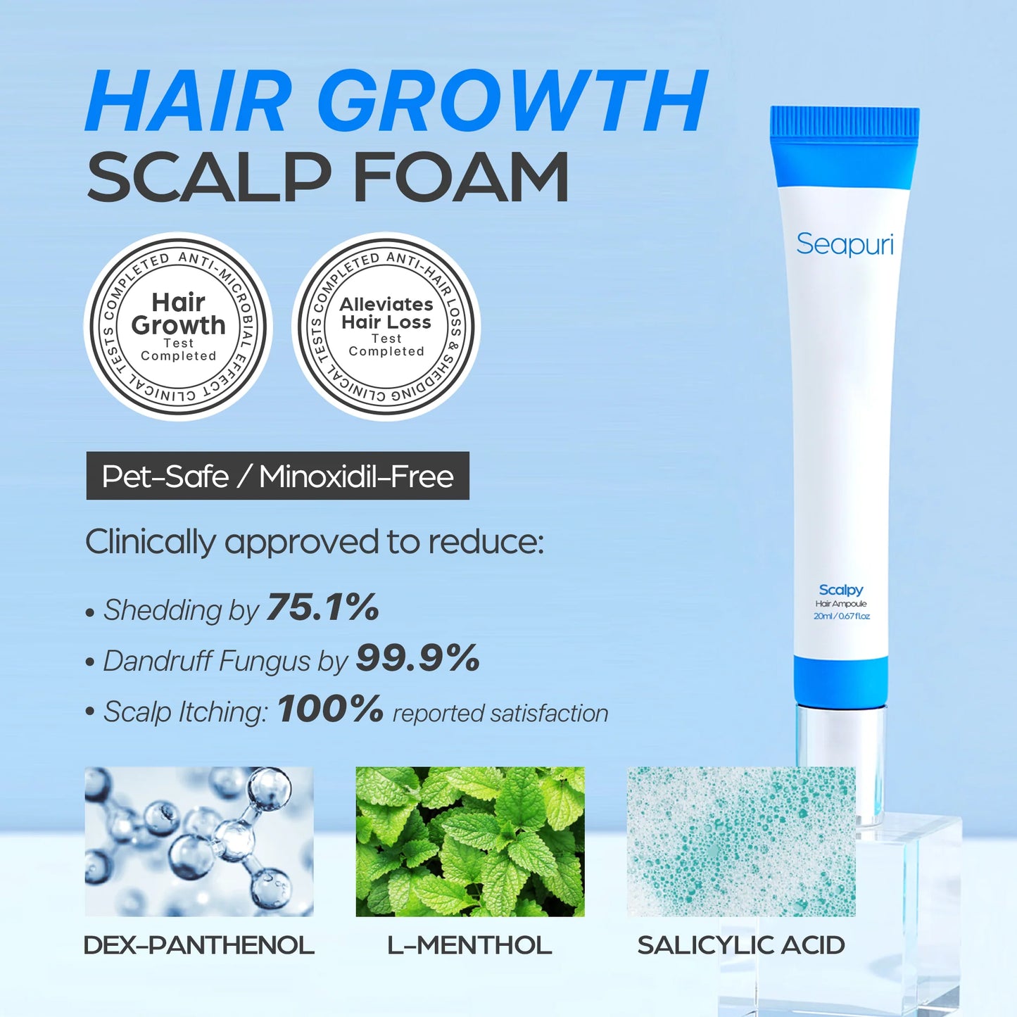 Seapuri - Scalpy Hair Serum / Sérum Capilar