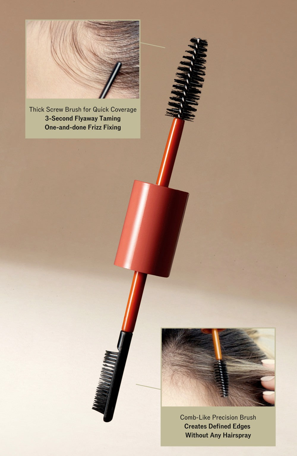 narka - Core Rebuild Hard Fix Hair Mascara / Gel Fijador para Baby Hairs