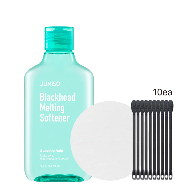 Jumiso - Blackhead Melting Softener/Tratamiento de Puntos Negros [150ml + 40 pads]