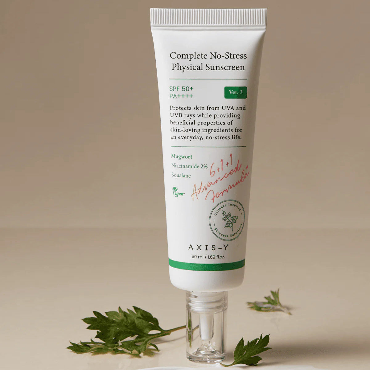 AXIS-Y - Complete No-Stress Physical Sunscreen [50ml]