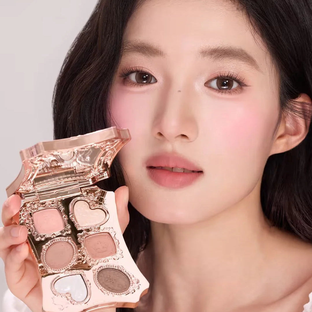 FlowerKnows - Bunny Garden 6-Color Makeup Palette