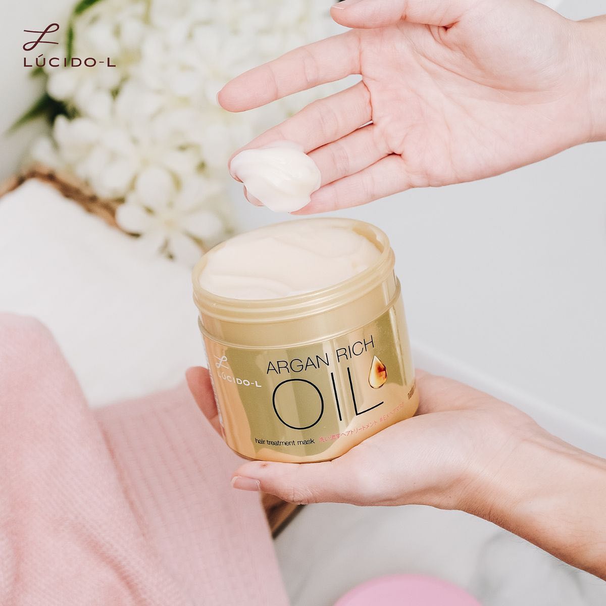 Lucido-L - Argan Rich Oil Hair Treatment Mask