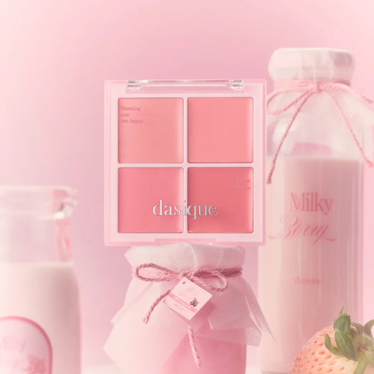dasique - Blending Mood Cheek - 19 Milky Berry (+Puff)