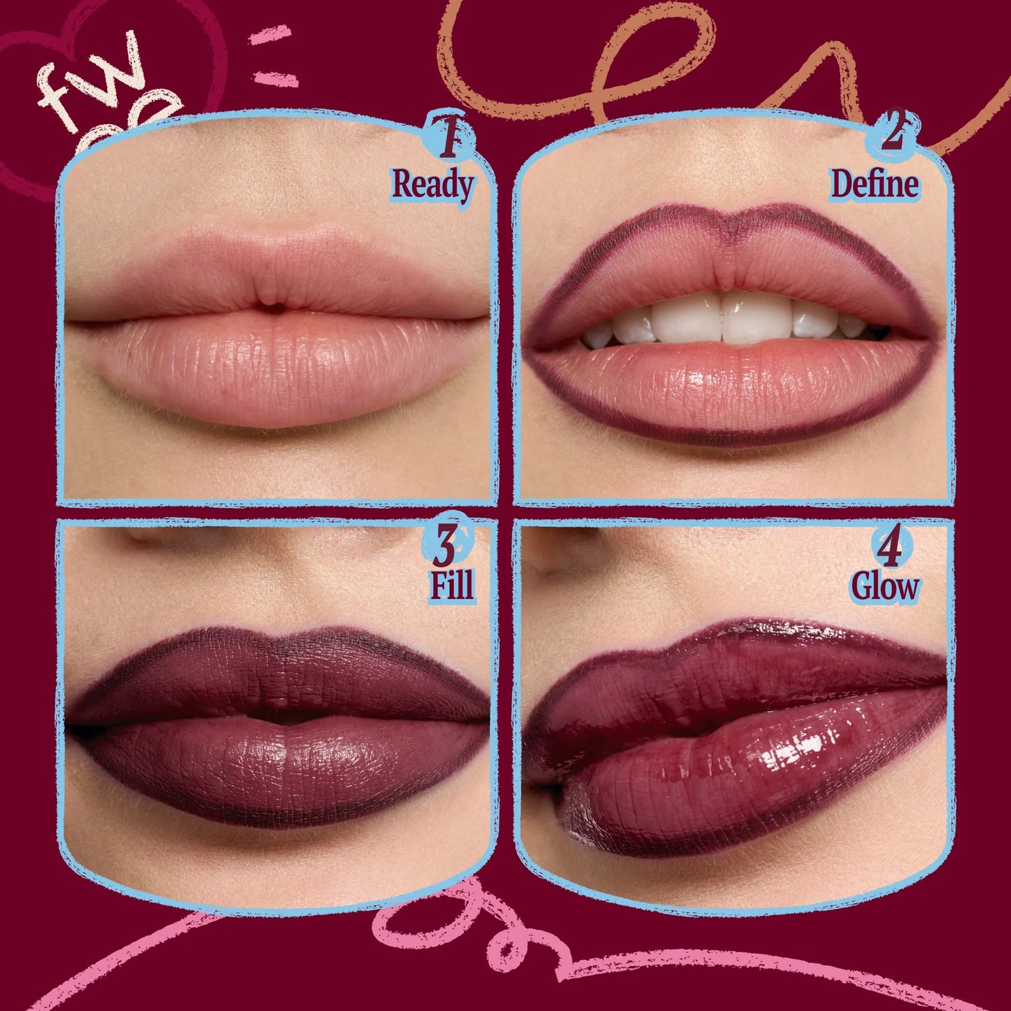fwee - Long-Lasting Dual Coloring Stick Lip Liner