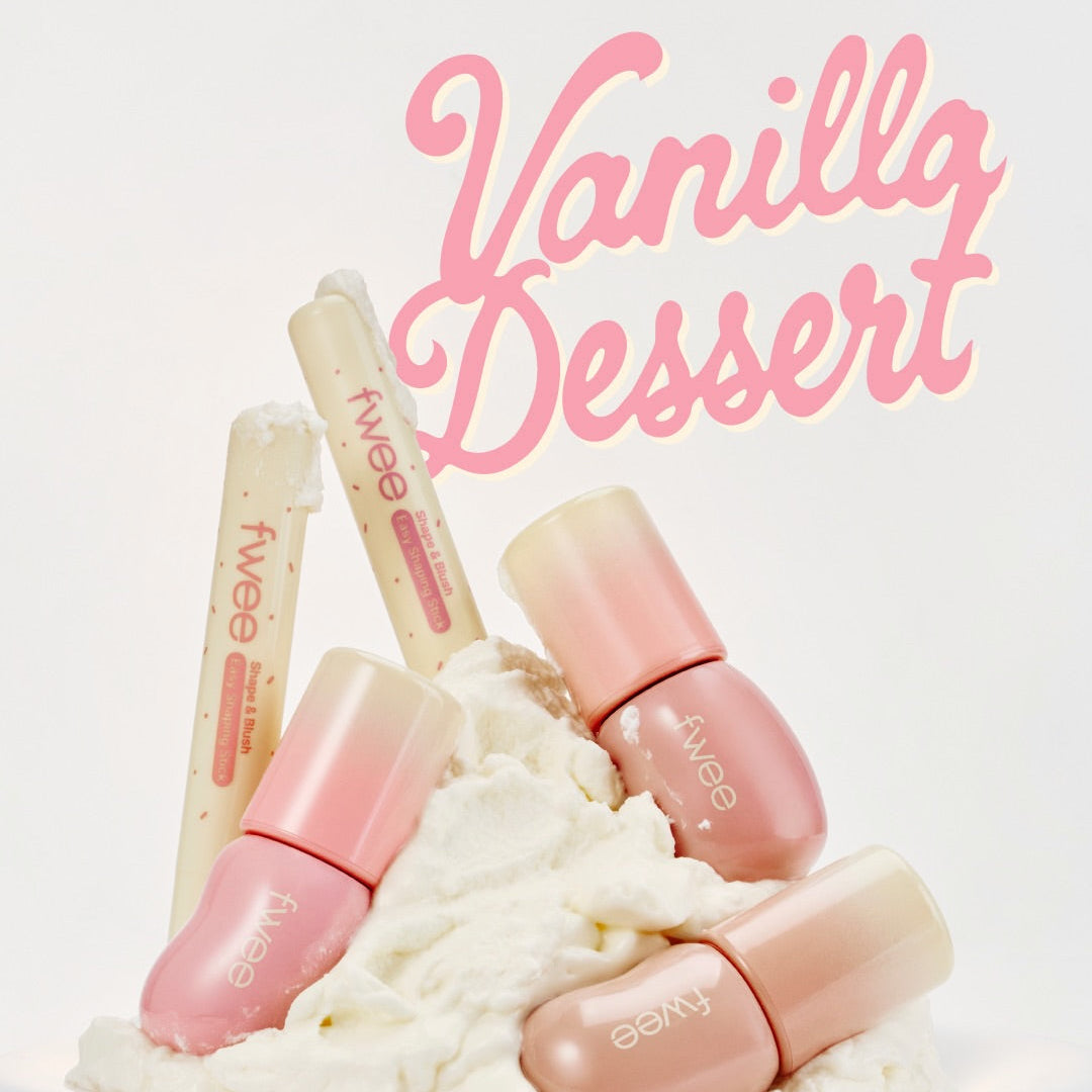 fwee - 3D Voluming Gloss Vanilla Dessert Set