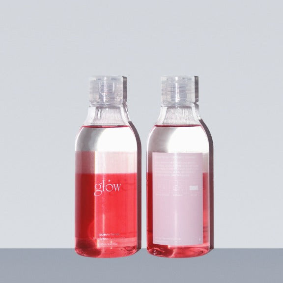 glow - guava facial cleanser / limpiador 2 en 1