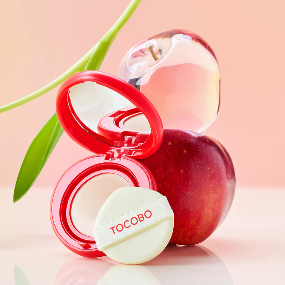TOCOBO - Apple Dewy Fit Cushion + Refill Set SPF50+/PA++++
