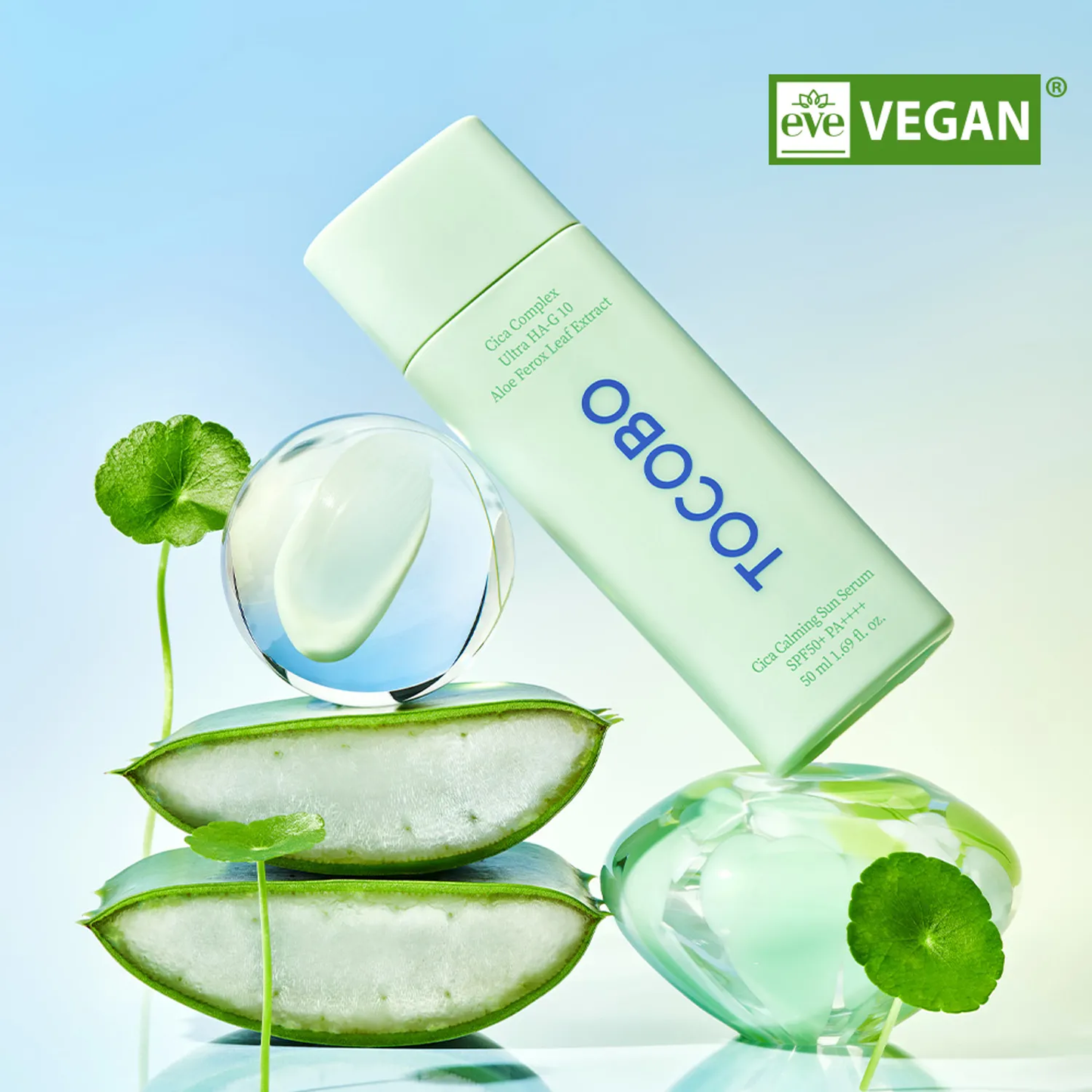 TOCOBO - Cica Calming Sun Serum SPF50+ PA++++ [50ml]