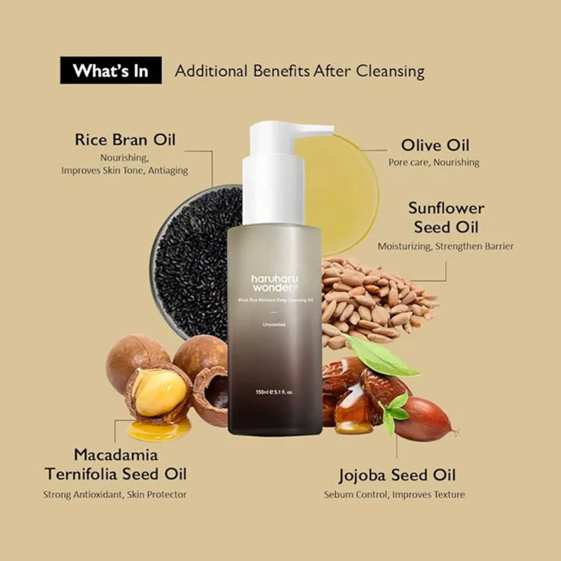 Haruharu Wonder - Moisture Deep Cleansing Oil [150ml]