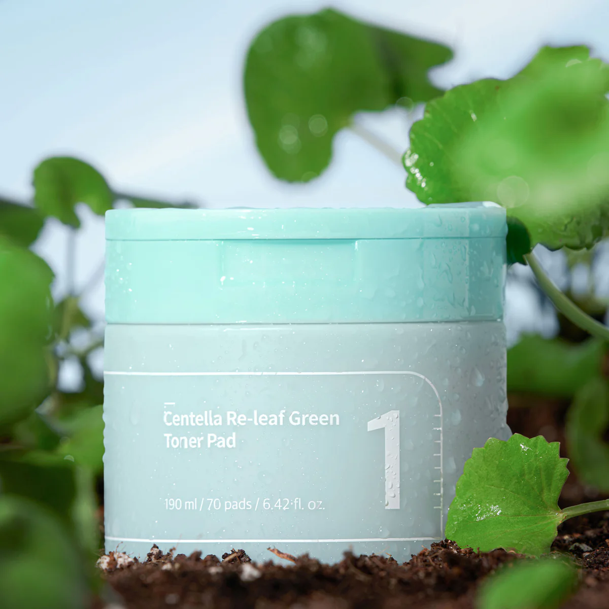 Numbuzin - No.1 Centella Re-leaf Green Toner Pads [70 pads]