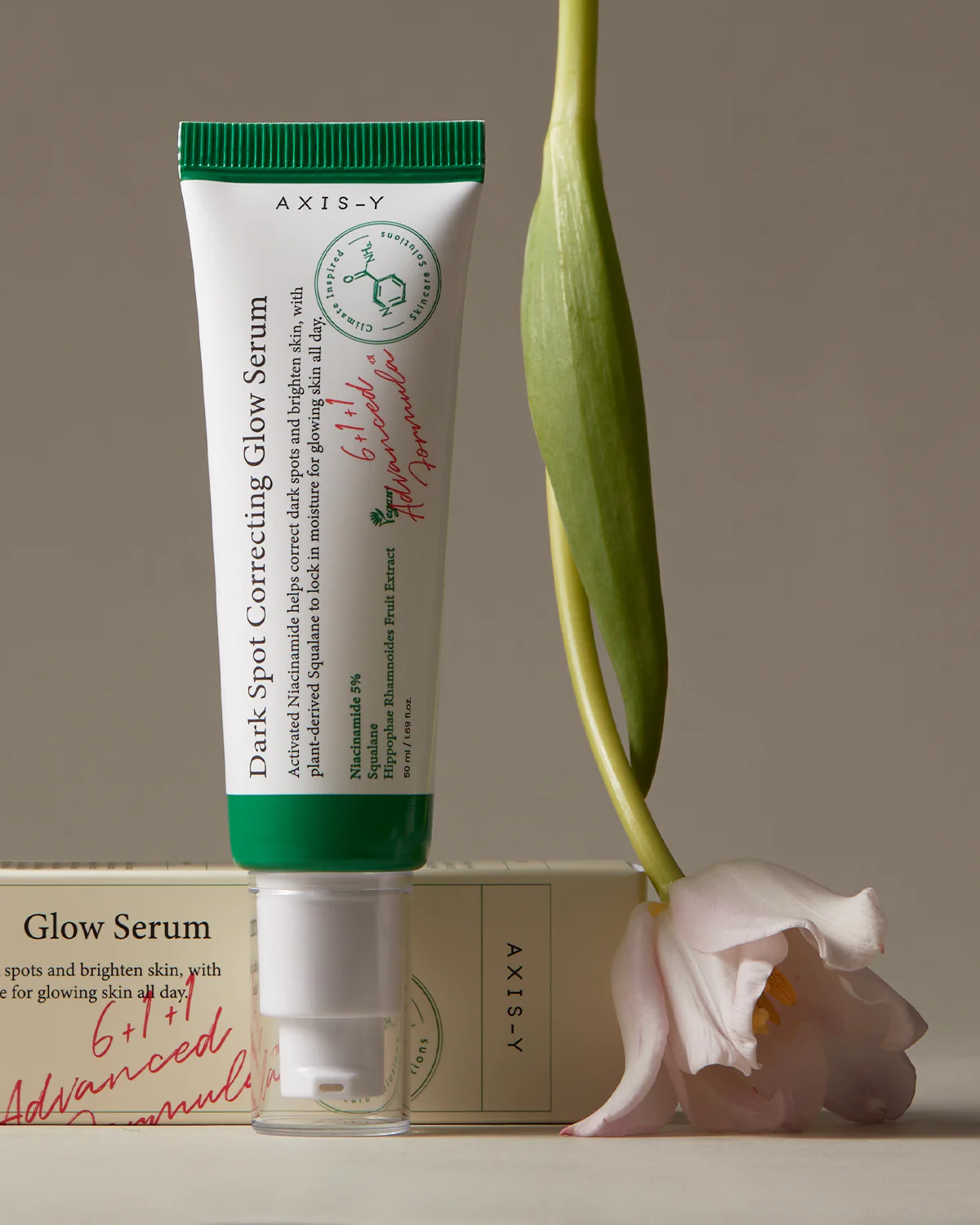 AXIS-Y - Dark Spot Correcting Glow Serum / Suero de Niacinamida para eliminar manchas [50ml]