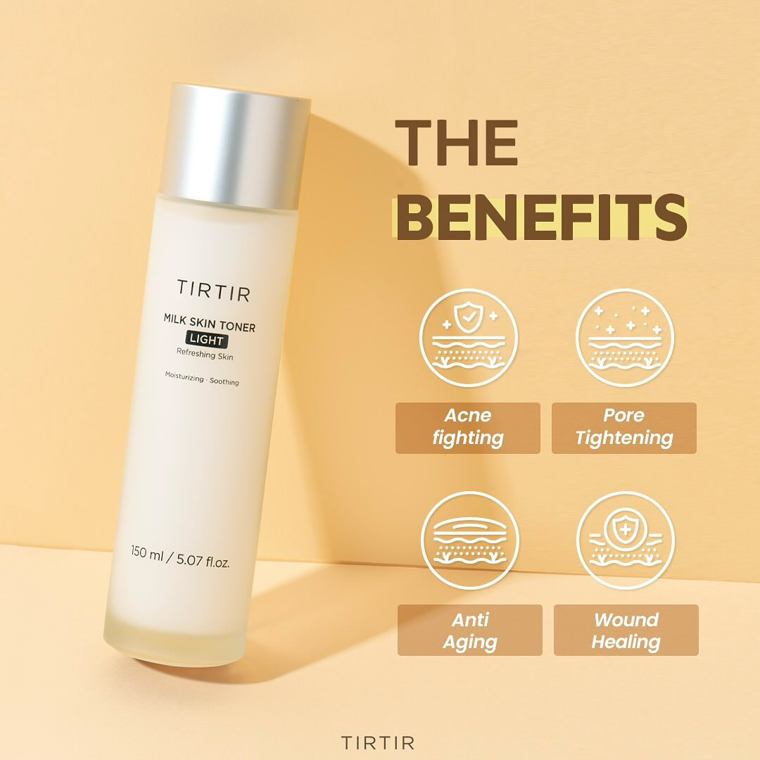 TIRTIR - Milk Skin Toner Light [150ml]
