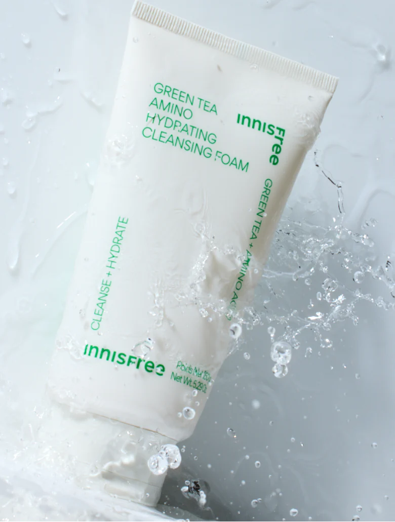 Innisfree -  Green Tea Amino Hydrating Cleansing Foam [150g]